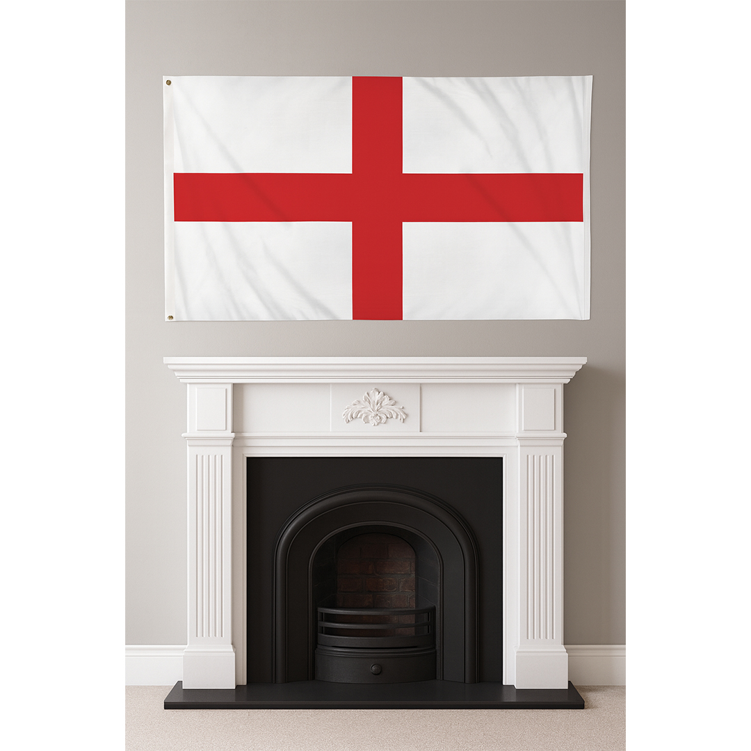 St George's Cross England Polyester Flag - 5 x 3 ft Product Gallery Image
