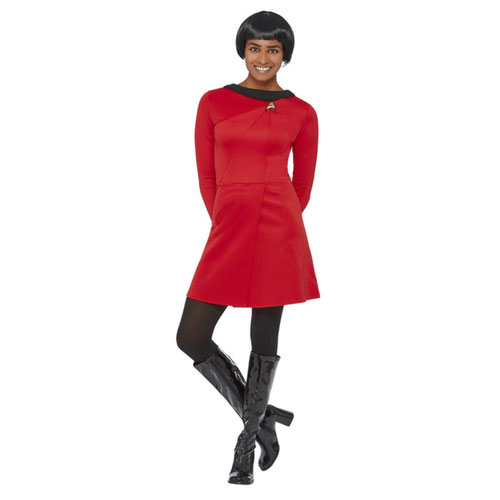 Operations Uniform Star Trek Original Series Fancy Dress Costume Ladies Small - UK 8-10 Product Gallery Image