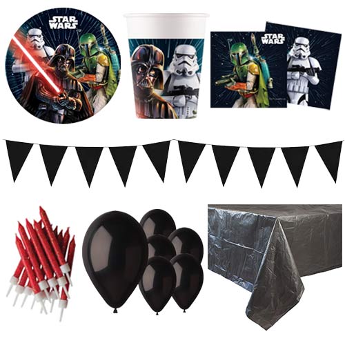 Star Wars 8 Person Deluxe Party Pack Product Image