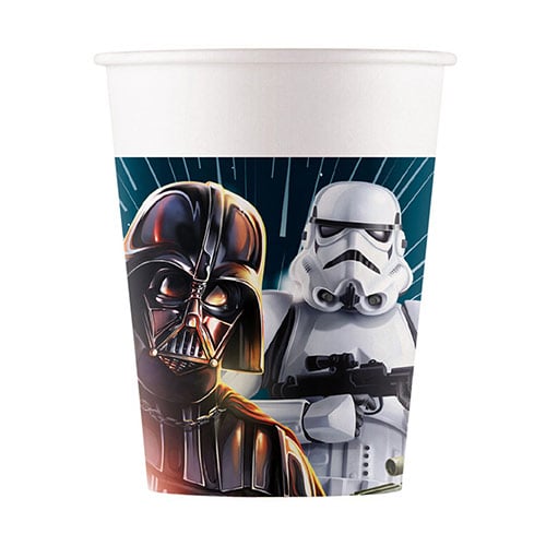 Star Wars Galaxy Paper Cups 200ml - Pack of 8 Product Image