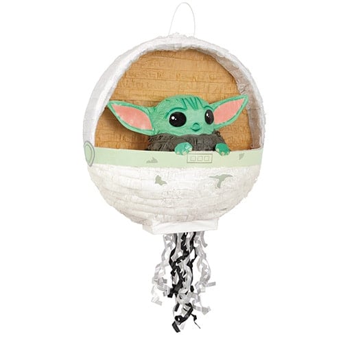Star Wars Grogu The Child 3D Pull String Pinata 44cm Product Image