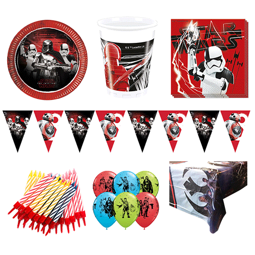 Star Wars Theme 8 Person Deluxe Party Pack Product Image