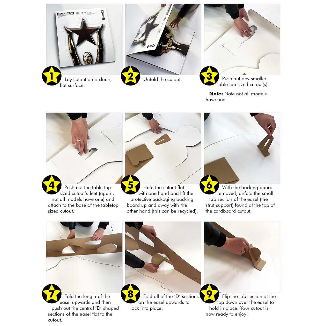 Pooh Bear and Baby Single Sailboard Backdrop Cardboard Cutout 184cm Product Gallery Image