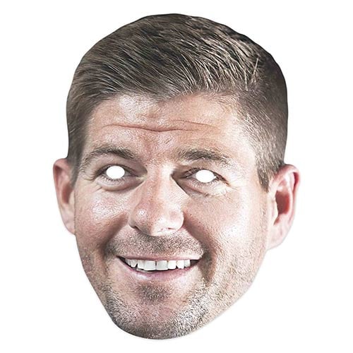 Steven Gerrard Cardboard Face Mask Product Image