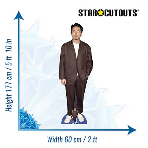 Steven Yeun Lifesize Cardboard Cutout 177cm Product Gallery Image
