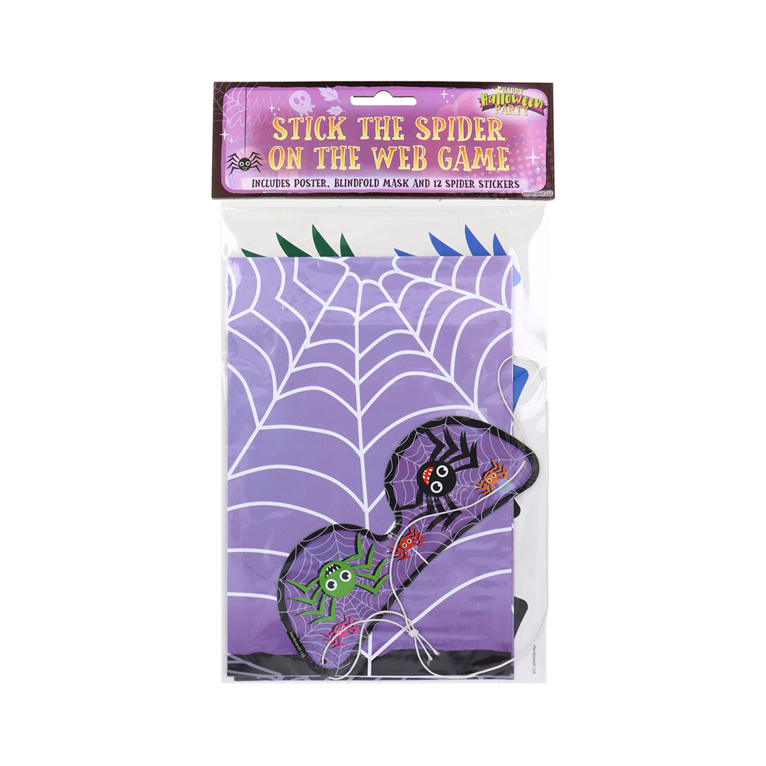 Stick The Spider On The Web Halloween Party Game View 5