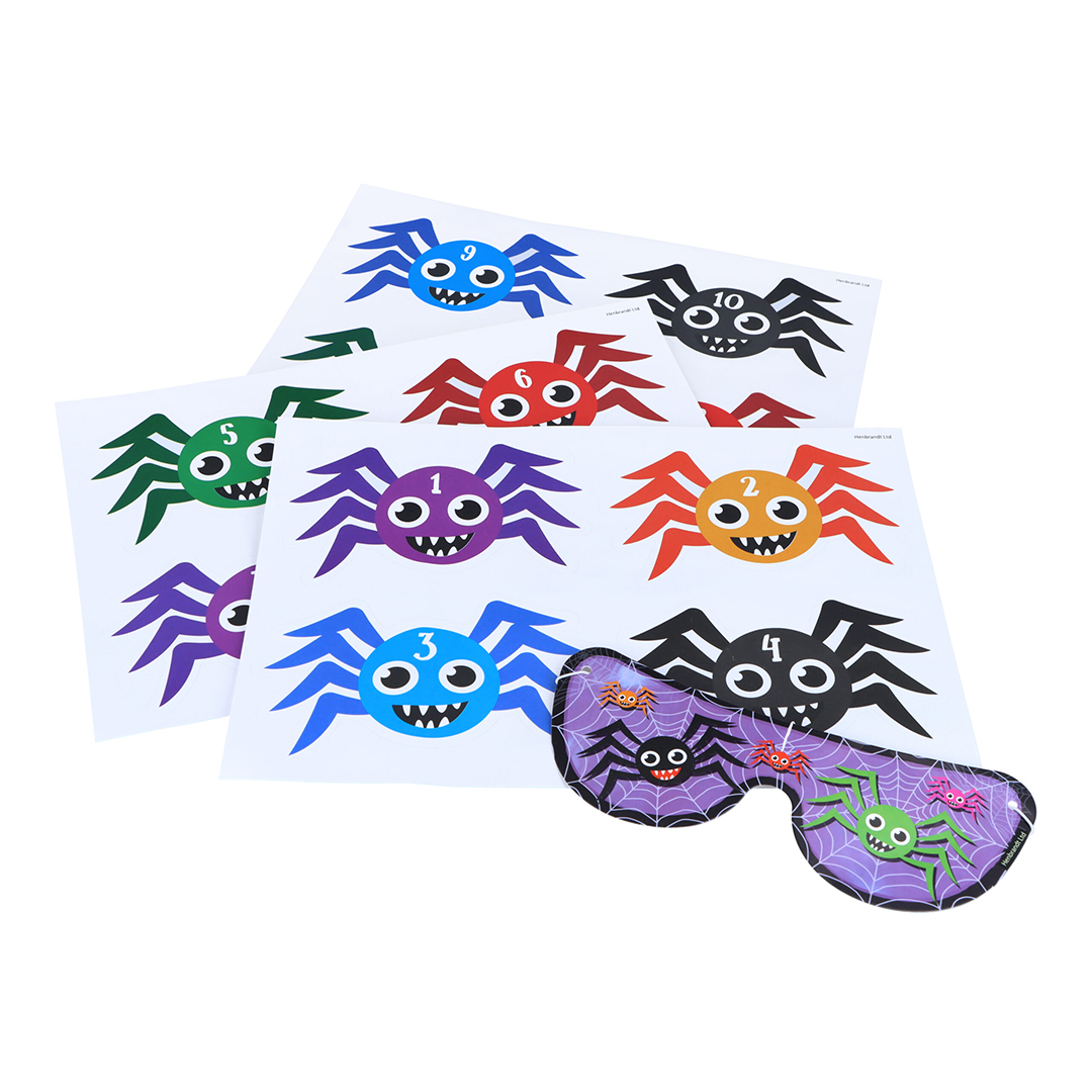 Stick The Spider On The Web Halloween Party Game View 2
