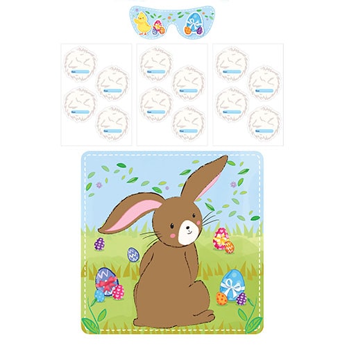 Stick The Tail On The Bunny Easter Party Game Product Image