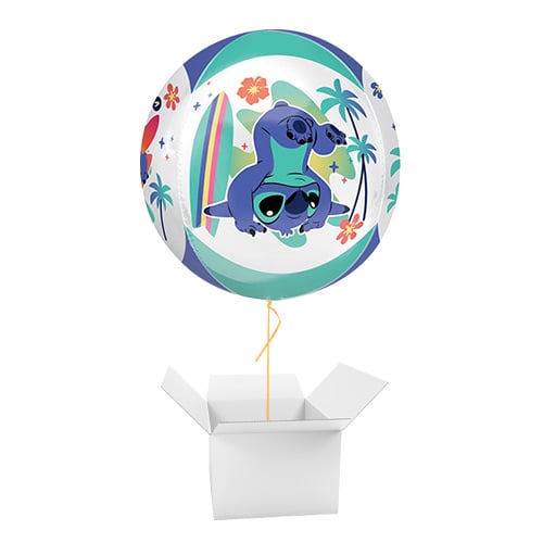 Stitch Disney Lilo & Stitch Orbz Foil Helium Balloon - Inflated Balloon in a Box Product Gallery Image