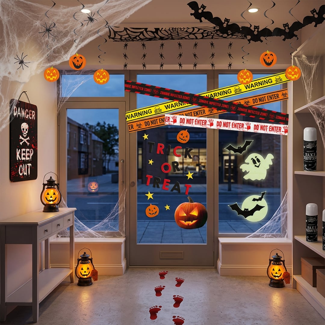 Storefront & Entrance Halloween Kit View 1