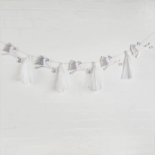 Stork With Tassel Garland Decoration 300cm Product Gallery Image