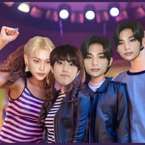 Stray Kids Cardboard Face Masks - Pack of 6Stray Kids K-Pop Cardboard Face Masks - Pack of 6 Product Gallery Image