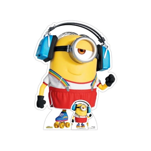 Stuart Skates Minions 2 Star Mini Cardboard Cutout 89cm Product Gallery Image