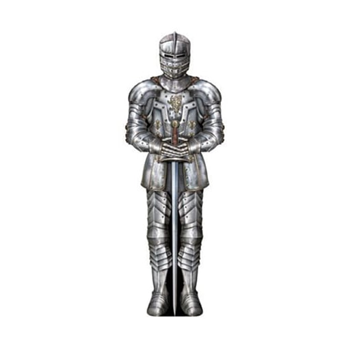 Suit of Armour Decorative Cutout - 3 Ft / 92cm Product Image