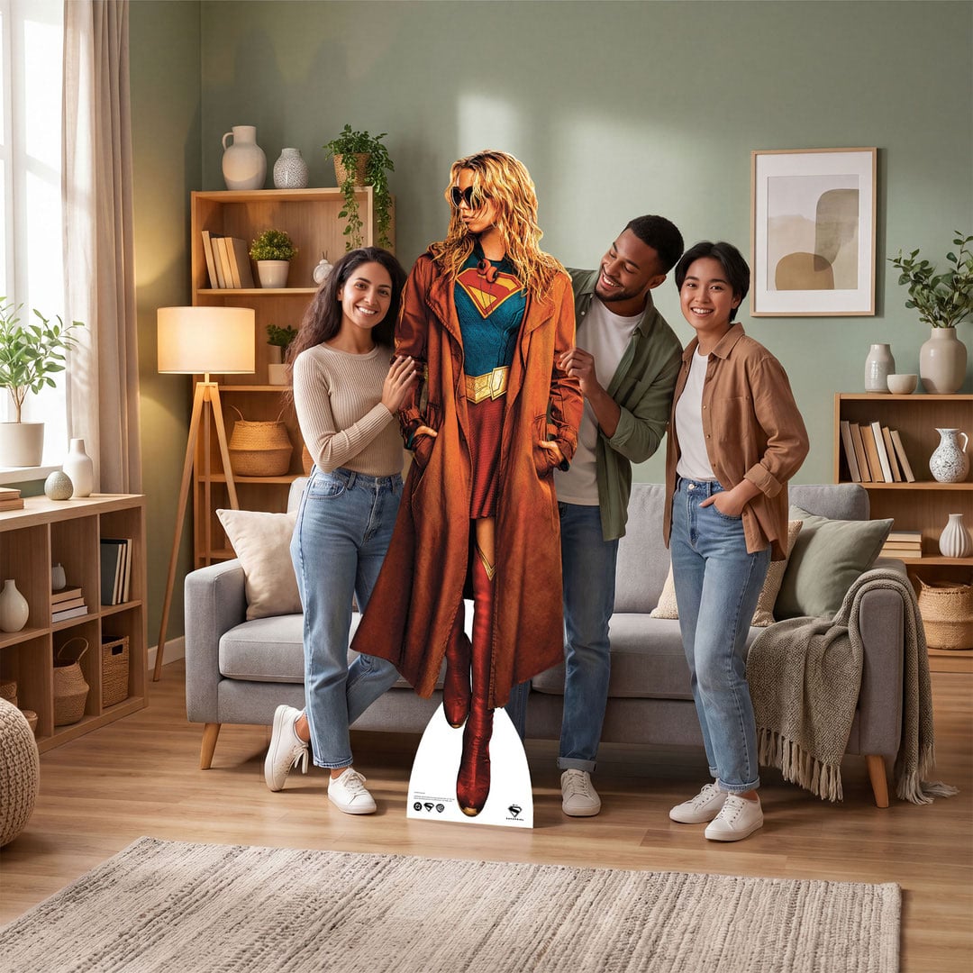 Supergirl Shades DC Comics Movie Milly Alcock Lifesize Cardboard Cutout 190cm Product Gallery Image