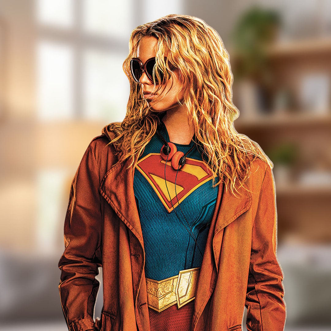 Supergirl Shades DC Comics Movie Milly Alcock Lifesize Cardboard Cutout 190cm Product Gallery Image