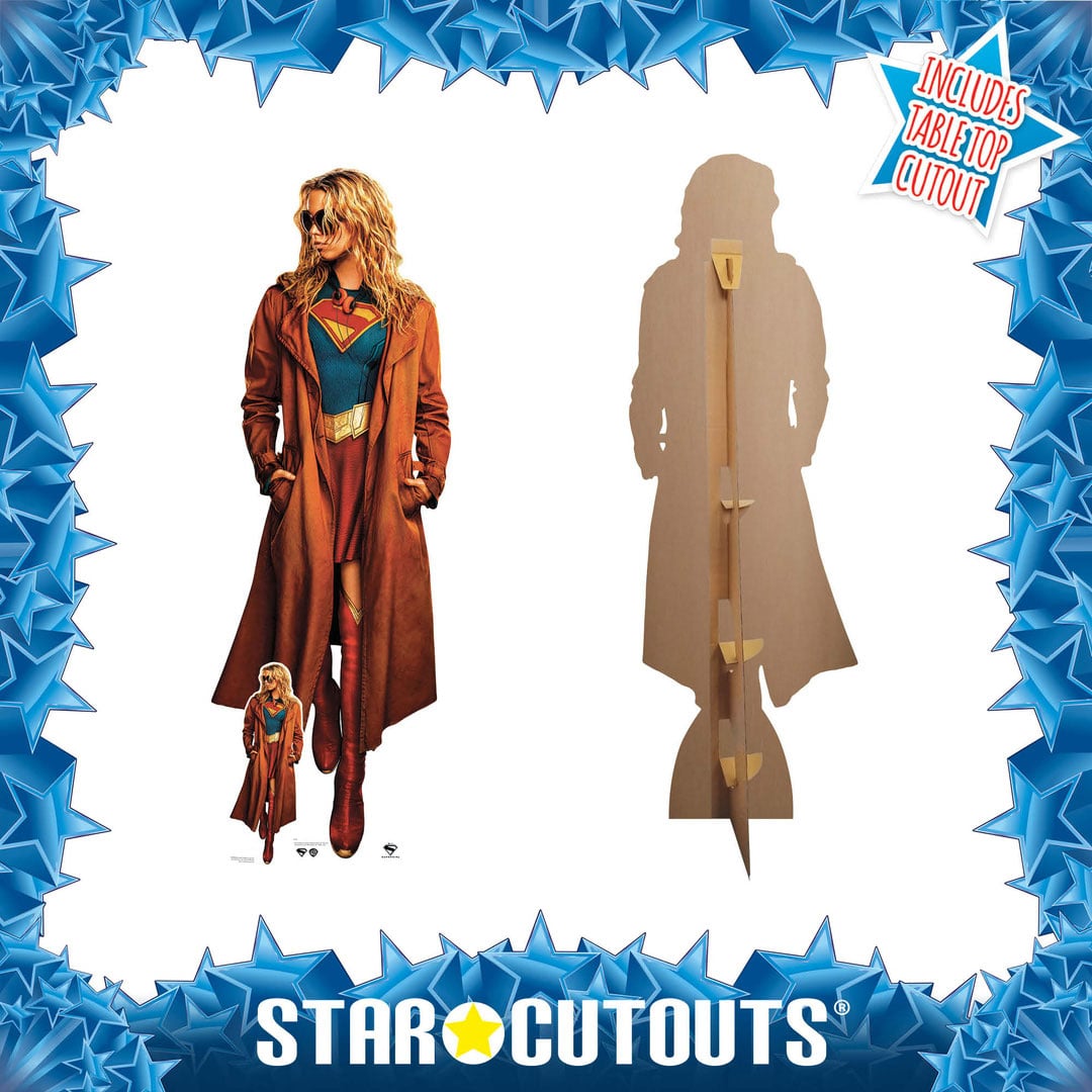 Supergirl Shades DC Comics Movie Milly Alcock Lifesize Cardboard Cutout 190cm Product Gallery Image