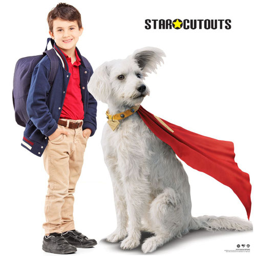 Superman 2025 Movie DC Comics Krypto Star Mini Cardboard Cutout 94cm Product Gallery Image