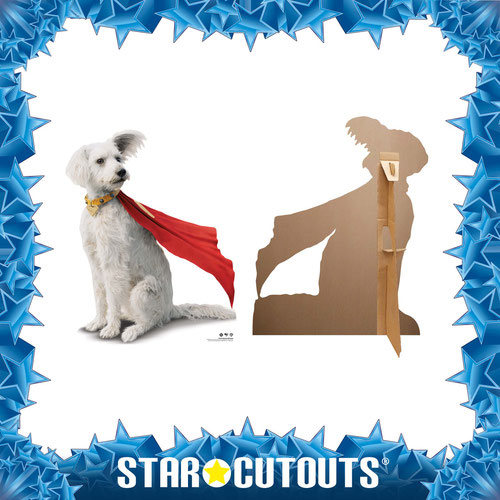Superman 2025 Movie DC Comics Krypto Star Mini Cardboard Cutout 94cm Product Gallery Image