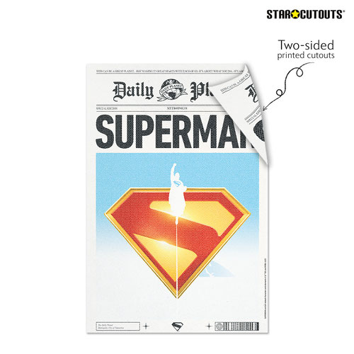 Superman DC Comics Cardboard Cutout Activity Decoration Pack Product Gallery Image