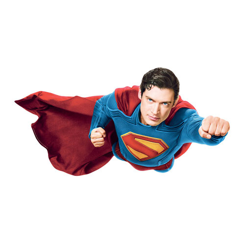 Superman DC Comics David Corenswet Flying Wall Art Cardboard Cutout 106cm Product Gallery Image