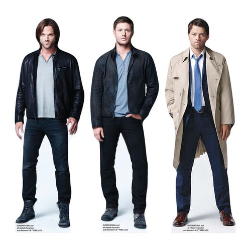 Supernatural Table Top Cardboard Cutouts - Pack of 3