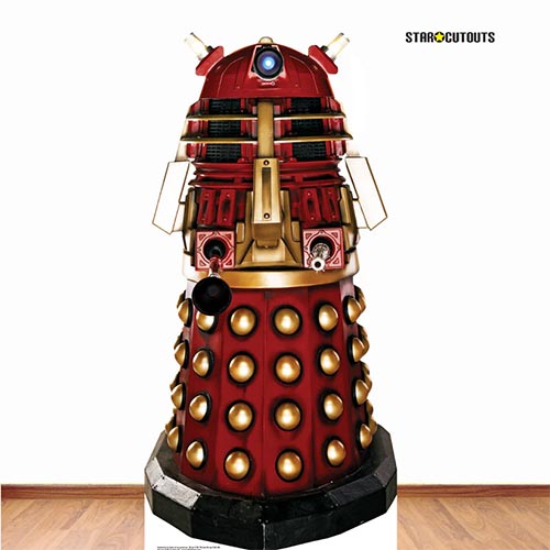 Supreme Dalek Doctor Who Lifesize Cardboard Cutout 174cm Product Gallery Image