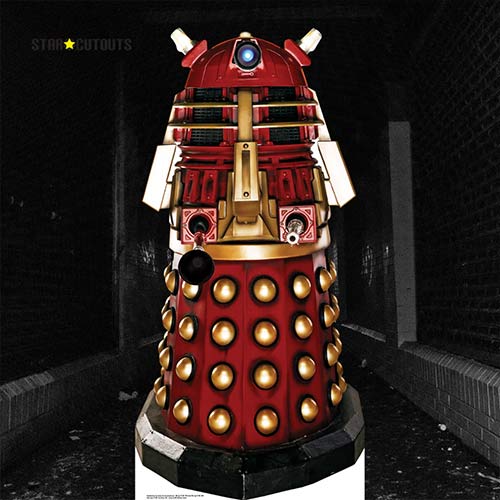Supreme Dalek Doctor Who Lifesize Cardboard Cutout 174cm Product Gallery Image
