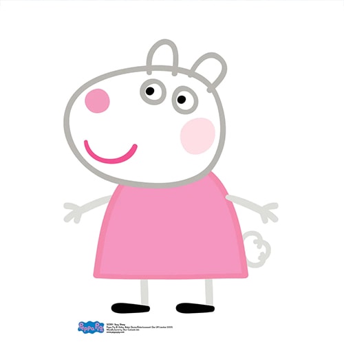 Suzy Sheep Peppa Pig Star Mini Cardboard Cutout 78cm Product Gallery Image