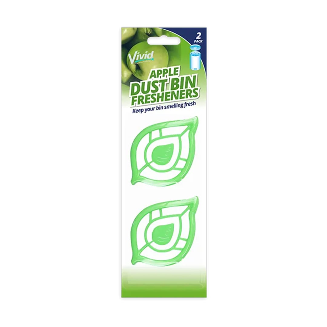 Sweet Apple Dust Bin Fresheners - Pack of 2