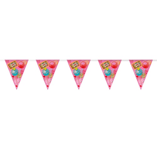 Sweet Valentine Plastic Pennant Bunting 3.65 m Product Image