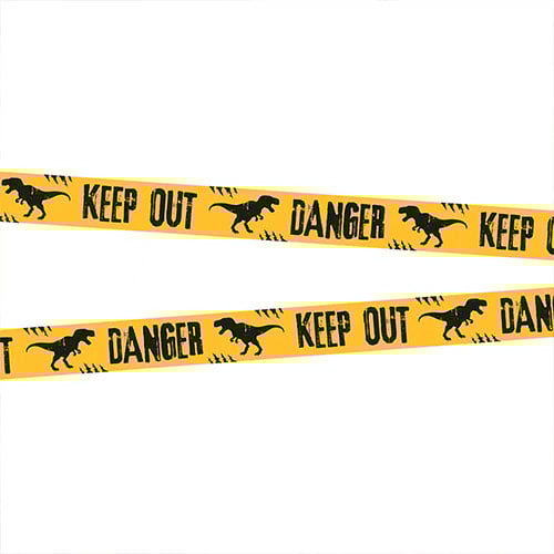 T-Rex Dinosaur Decorative Barrier Tape 15m Product Image
