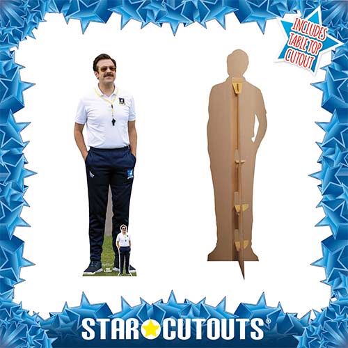 Ted Lasso Football Manager Jason Sudeikis Lifesize Cardboard Cutout 184cm Product Gallery Image