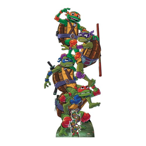 Teenage Mutant Ninja Turtles Tales of TMNT Group Stack Lifesize Cardboard Cutout 192cm