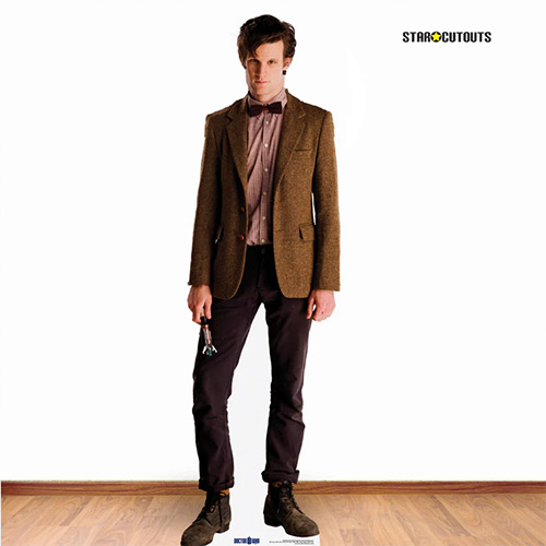 The Eleventh Doctor Bowtie Matt Smith Doctor Who Lifesize Cardboard Cutout 182cm Product Gallery Image