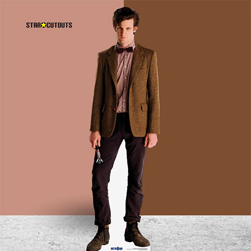 The Eleventh Doctor Bowtie Matt Smith Doctor Who Lifesize Cardboard Cutout 182cm Product Gallery Image