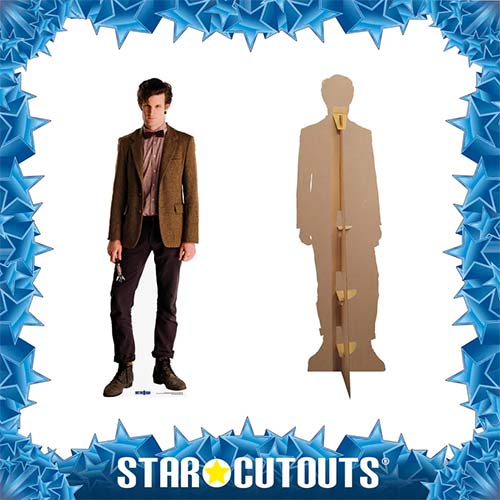 The Eleventh Doctor Bowtie Matt Smith Doctor Who Lifesize Cardboard Cutout 182cm Product Gallery Image
