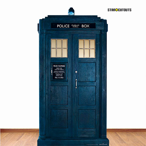 The 13th Doctor Tardis Doctor Who Lifesize Cardboard Cutout 195cm Product Gallery Image