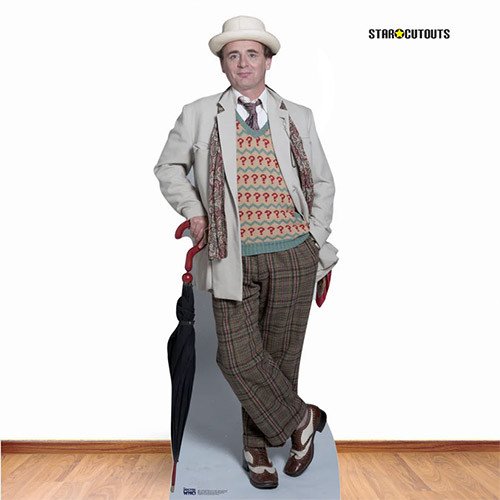 The 7th Doctor Sylvester McCoy Doctor Who Lifesize Cardboard Cutout 185cm Product Gallery Image