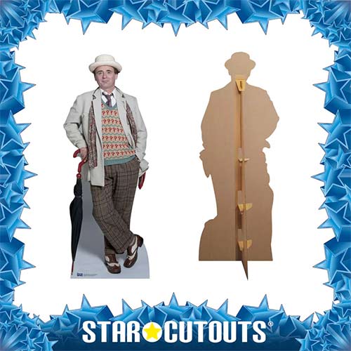 The 7th Doctor Sylvester McCoy Doctor Who Lifesize Cardboard Cutout 185cm Product Gallery Image