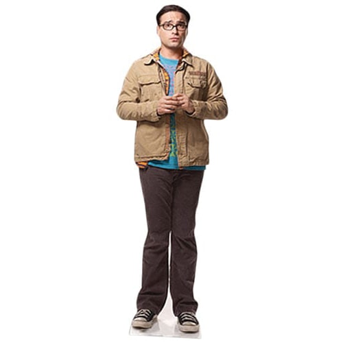 Dr Leonard Hofstadter The Big Bang Theory Johnny Galecki Lifesize Cardboard Cutout 170cm Product Gallery Image