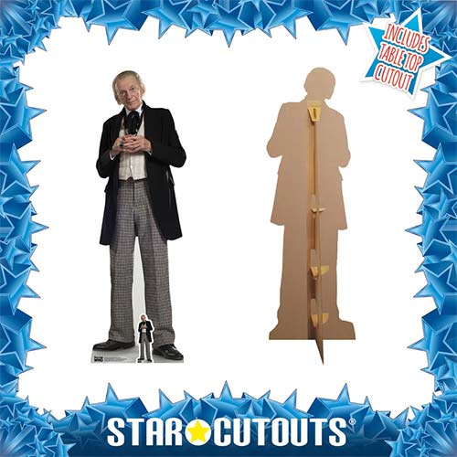 The First Doctor David Bradley Doctor Who Lifesize Cardboard Cutout 174cm Product Gallery Image