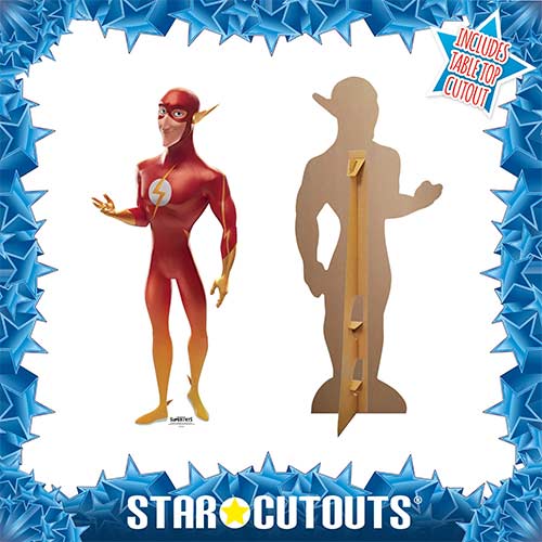 The Flash DC League of Super Pets Lifesize Cardboard Cutout 152cm Product Gallery Image