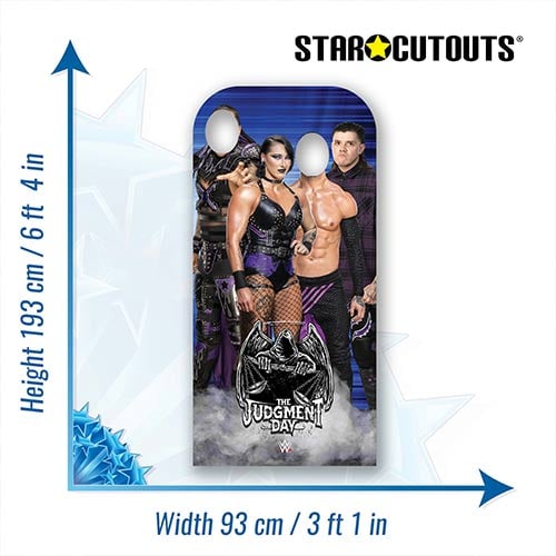 The Judgment Day WWE Stand In Cardboard Cutout 193cm Product Gallery Image