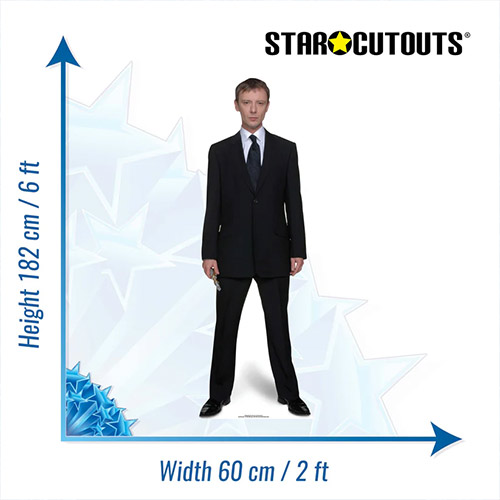 The Master John Simms Doctor Who Lifesize Cardboard Cutout 182cm Product Gallery Image