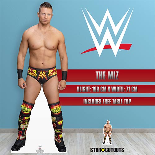 The Miz WWE Lifesize Cardboard Cutout 189cm Product Gallery Image