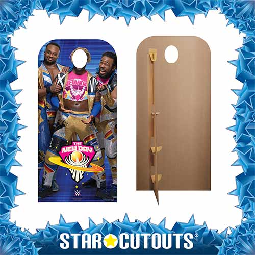 The New Day WWE Stand In Cardboard Cutout 193cm Product Gallery Image