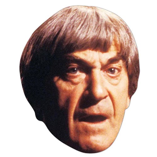 The Second Doctor Patrick Troughton Doctor Who Cardboard Face Mask Product Image
