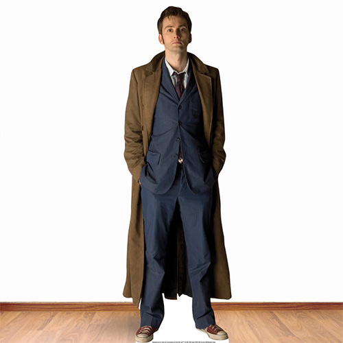 The Tenth Doctor David Tennant Doctor Who Lifesize Cardboard Cutout 183cm Product Gallery Image