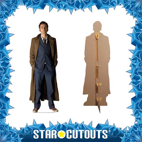 The Tenth Doctor David Tennant Doctor Who Lifesize Cardboard Cutout 183cm Product Gallery Image
